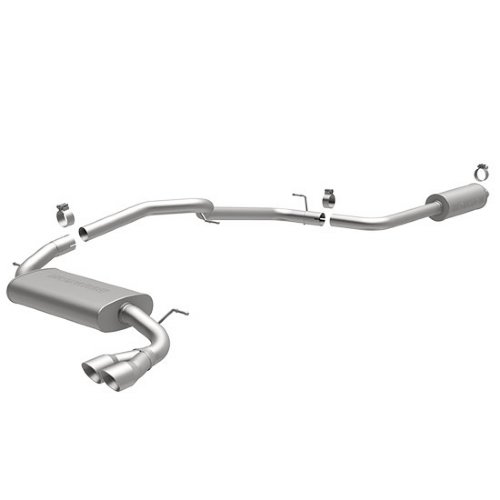 Ford focus stainless cat back system performance exhaust